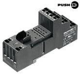 Weidmuller Relay socket, push-in, 4 CO, 250VAC, 6A Weidmuller